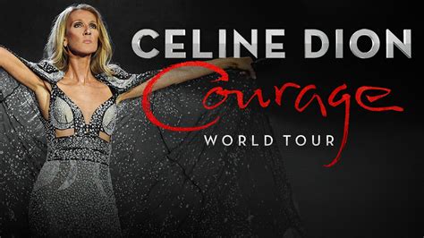 celine courage world tour|celine dion tour schedule.